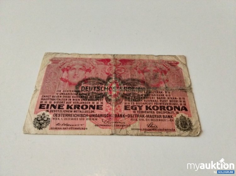 Artikel Nr. 396897 Artikel Nr. 396897: Eine Krone Deutschösterreich