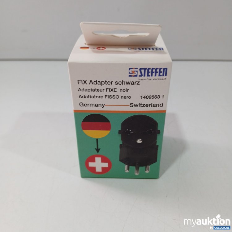 Artikel Nr. 399897 Artikel Nr. 399897: Steffen Fix Adapter schwarz