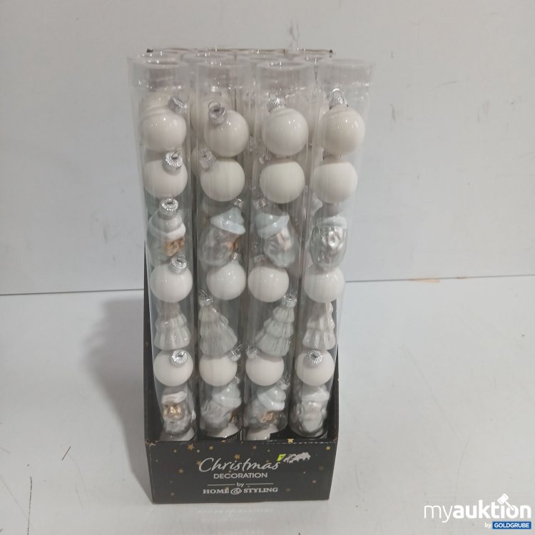 Artikel Nr. 939897 Artikel Nr. 939897: Christmas Decoration Real Glass 16x9Stk weiß