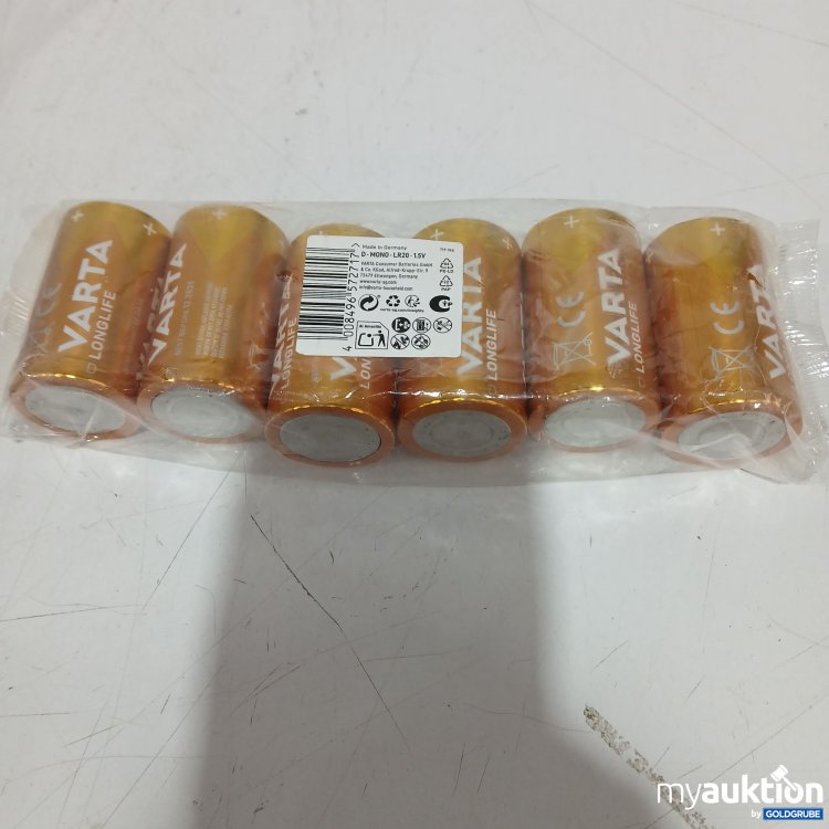 Artikel Nr. 953897: Varta Longlife Lr20 1,5 v