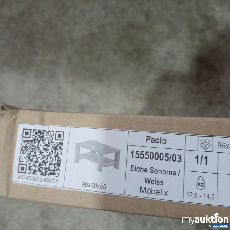 Artikel Nr. 955897: Möbelix Couchtisch Paolo Eiche Sanoma/weiß 15550005/03 
