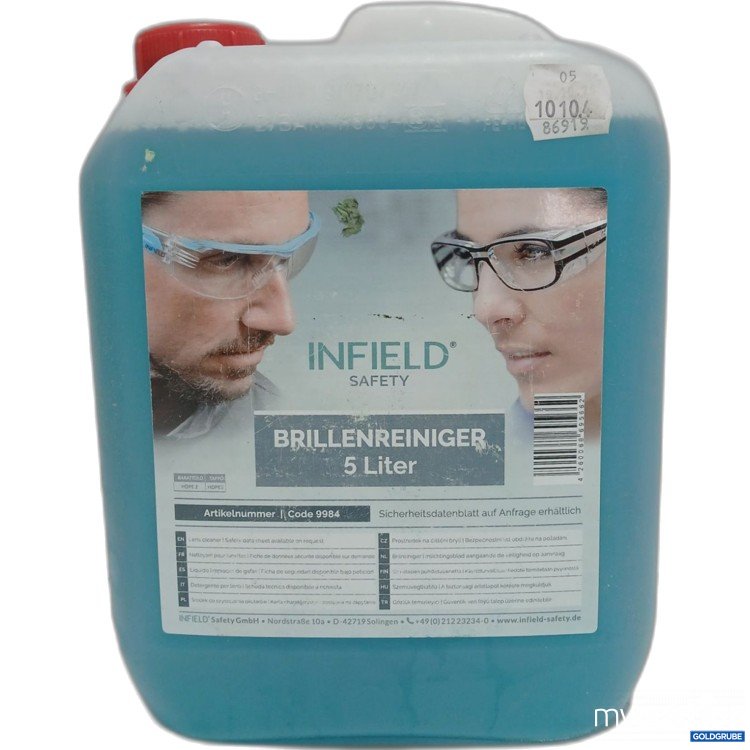 Artikel Nr. 962897 Artikel Nr. 962897: Infield safety Brillenreiniger 5l