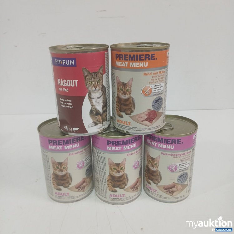 Artikel Nr. 984897: Diverses Katzenfutter 4x400g 1x415g