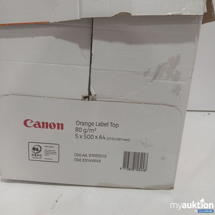 Artikel Nr. 985897: Canon Orange Label A4 80g 5x500 