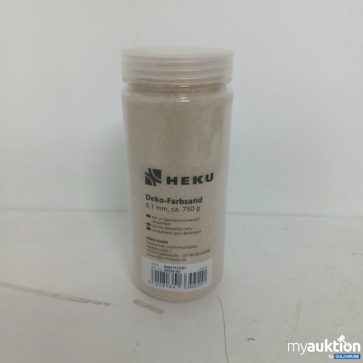 Artikel Nr. 397898 Artikel Nr. 397898: Heku Deko-Farbsand 750g