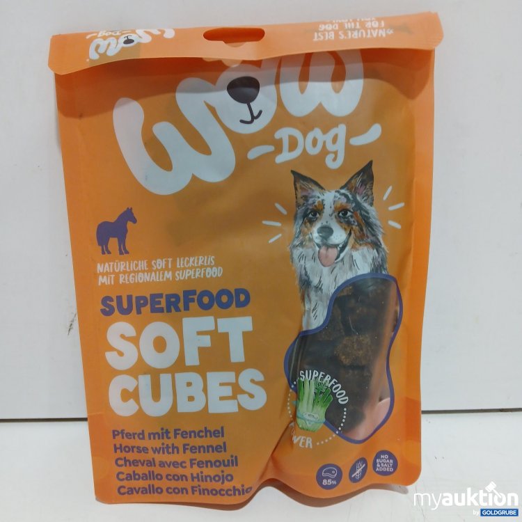 Artikel Nr. 470898: Wow Dog 150g Soft Cubes Pferd mit Fenchel