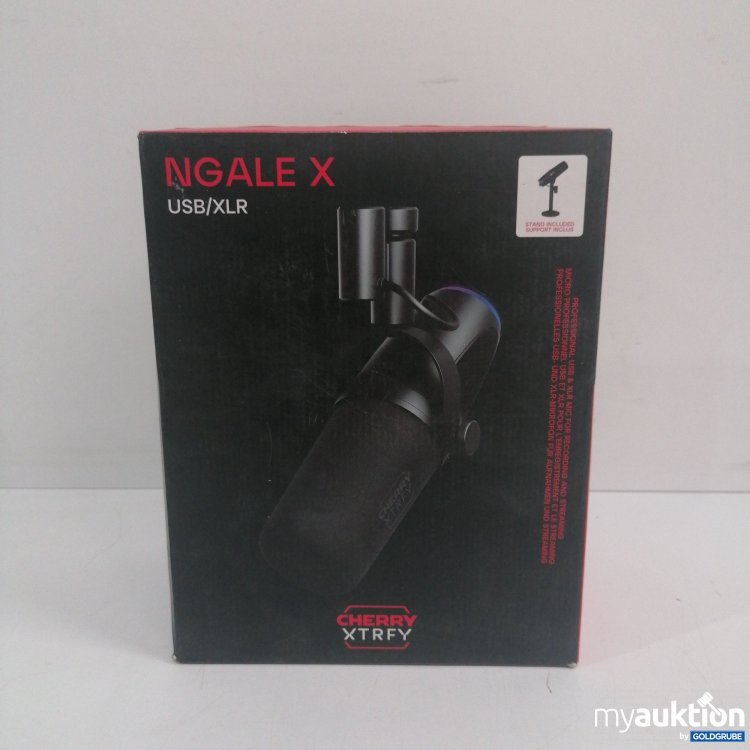 Artikel Nr. 855898 Artikel Nr. 855898: Ngale X USB/XLR Mikrofon Cherry XTRFY