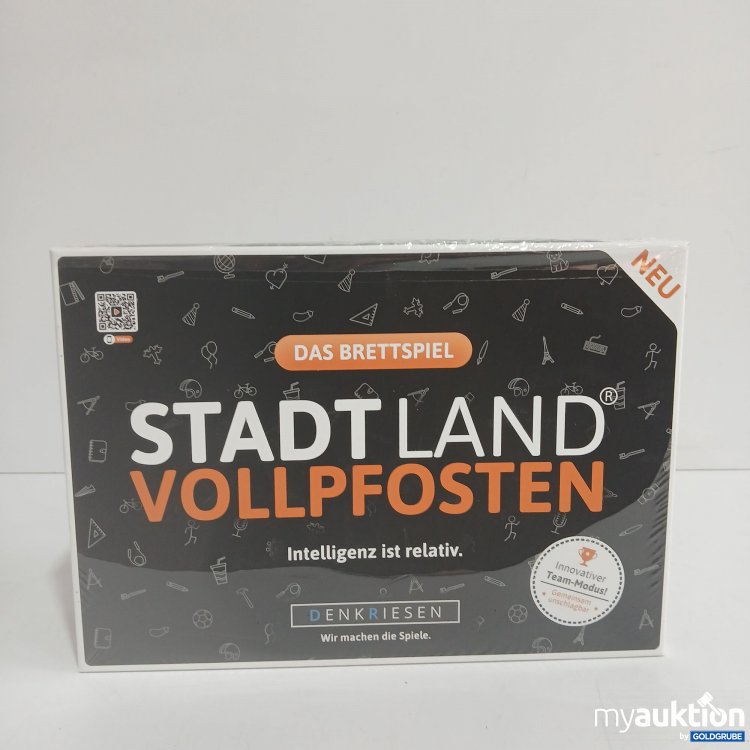 Artikel Nr. 857898 Artikel Nr. 857898: Stadt Land Vollpfosten Das Brettspiel