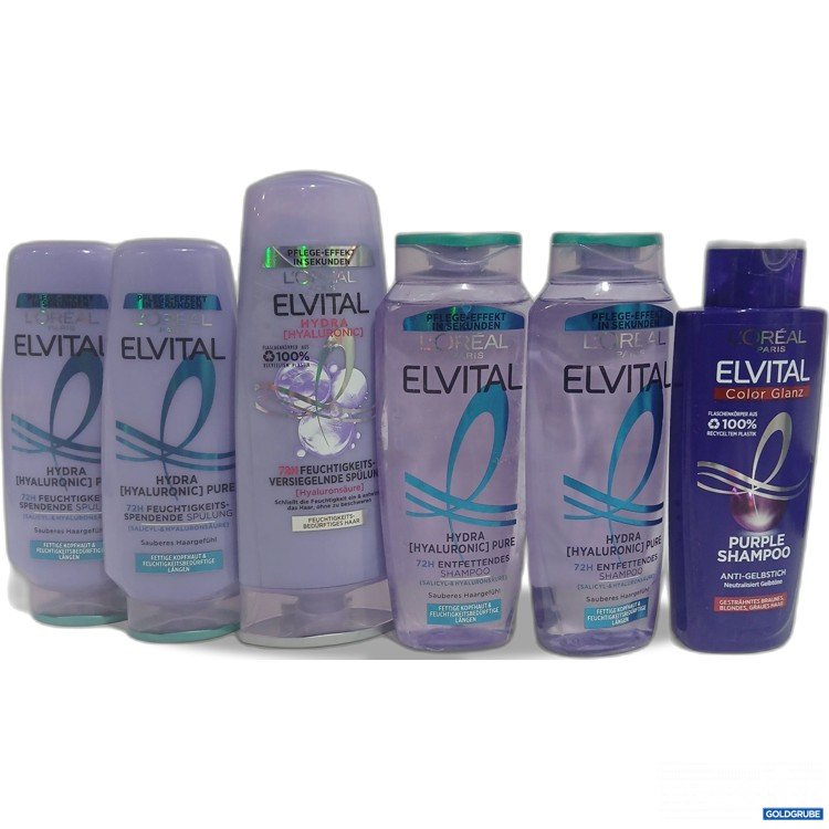 Artikel Nr. 885898: Loreal Elvital Haar Shampoo/Spülung 3x200ml 3x250ml 