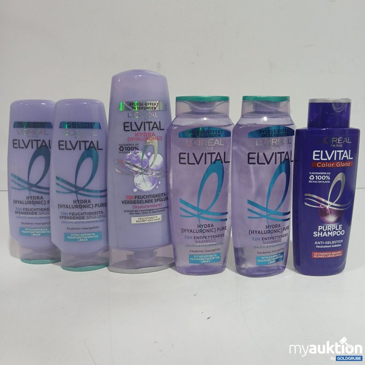 Artikel Nr. 885898: Loreal Elvital Haar Shampoo/Spülung 3x200ml 3x250ml 