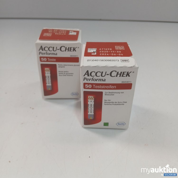 Artikel Nr. 910898 Artikel Nr. 910898: Accu-Chek Performa 50 Teststreifen 2er Pack