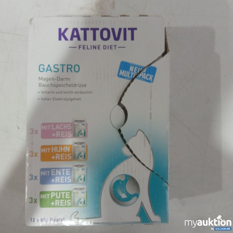 Artikel Nr. 991898: Kattovit Feline Diet Gastro Multipack 12×85g 