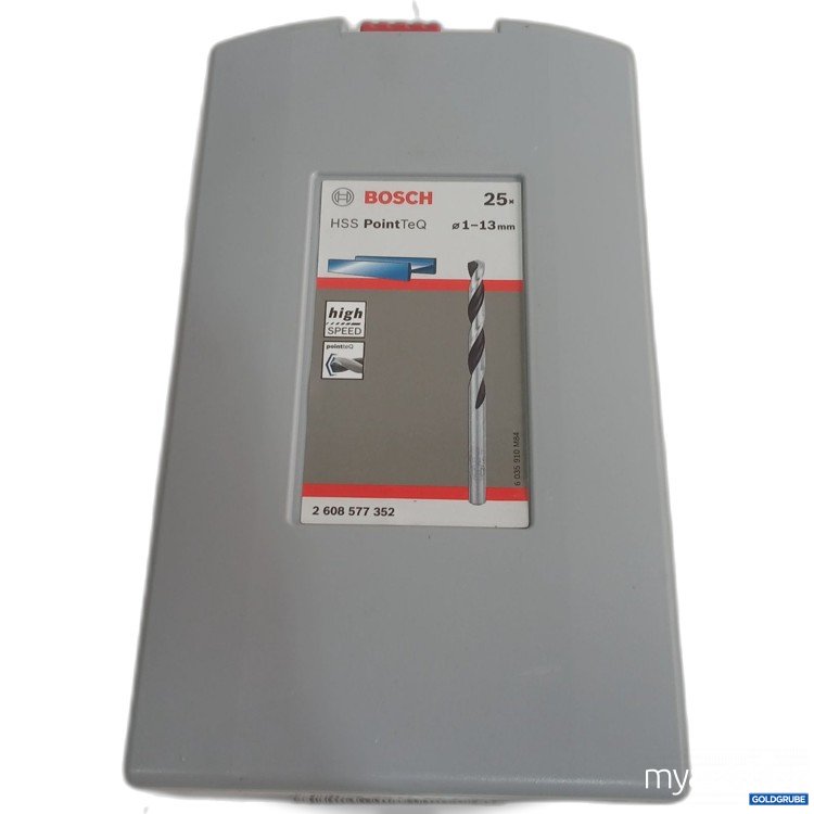 Artikel Nr. 992898 Artikel Nr. 992898: Bosch HSS Point TeQ ø1-13mm 25x 2608577352