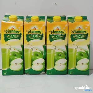 Auktion Pfanner Mela Verde Grüner Apfel 4 x 2 l