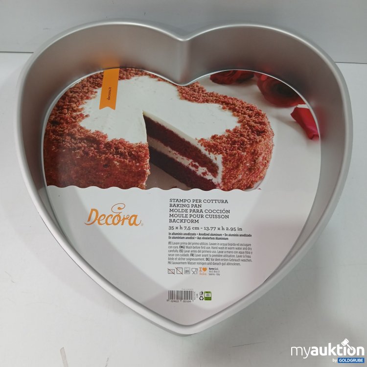 Artikel Nr. 399899 Artikel Nr. 399899: Decora Herz-Kuchenform aus Aluminium