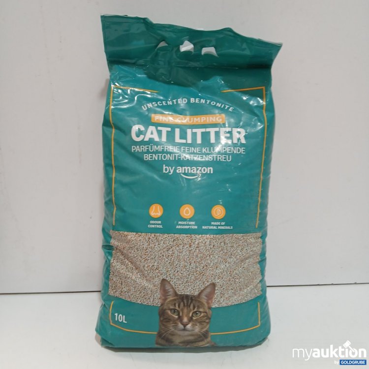 Artikel Nr. 470899: amazon 10L Cat Litter parfümfreie feine klumpende Bentonit-Katzenstreu