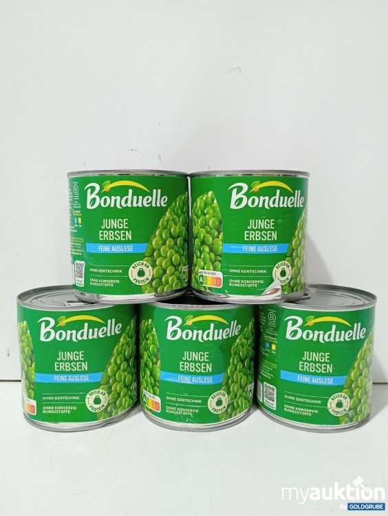 Artikel Nr. 471899 Artikel Nr. 471899: Bonduelle Junge Erbsen Feine Auslese 5 x 400g (Gesamtfüllgewicht)