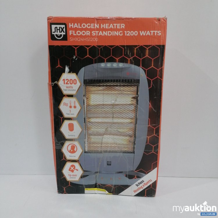 Artikel Nr. 825899 Artikel Nr. 825899: SHX Halogenheizer Standgerät 1200 Watt SHX24HS1200