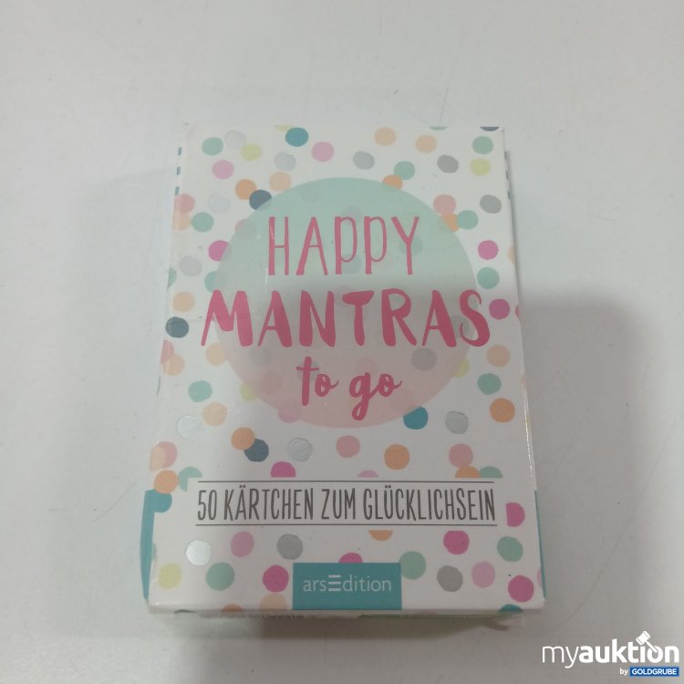 Artikel Nr. 848899 Artikel Nr. 848899: ArsEdition Happy Mantras to go