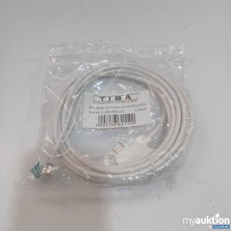 Artikel Nr. 873899: Tiba XDSL 3m Y-Kabel 