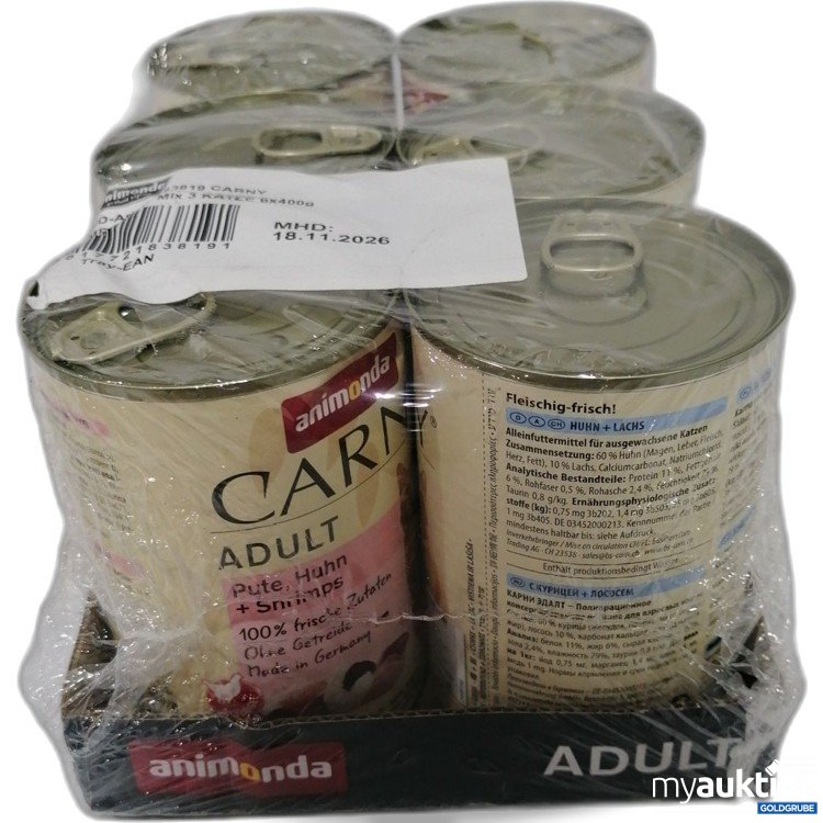 Artikel Nr. 886899 Artikel Nr. 886899: Animonda Carny Adult Mischpaket 6x400g