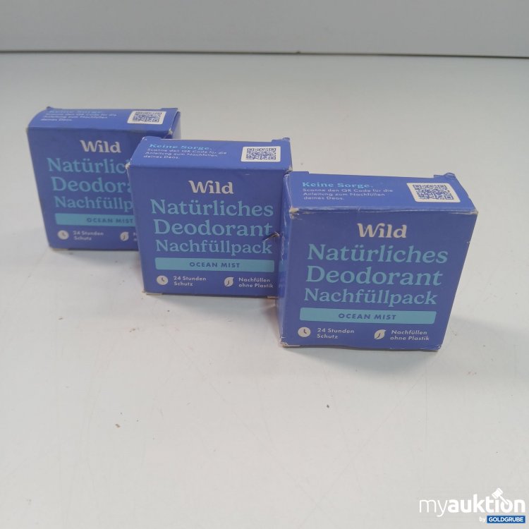 Artikel Nr. 910899 Artikel Nr. 910899: Wild Deodorant 3x40g