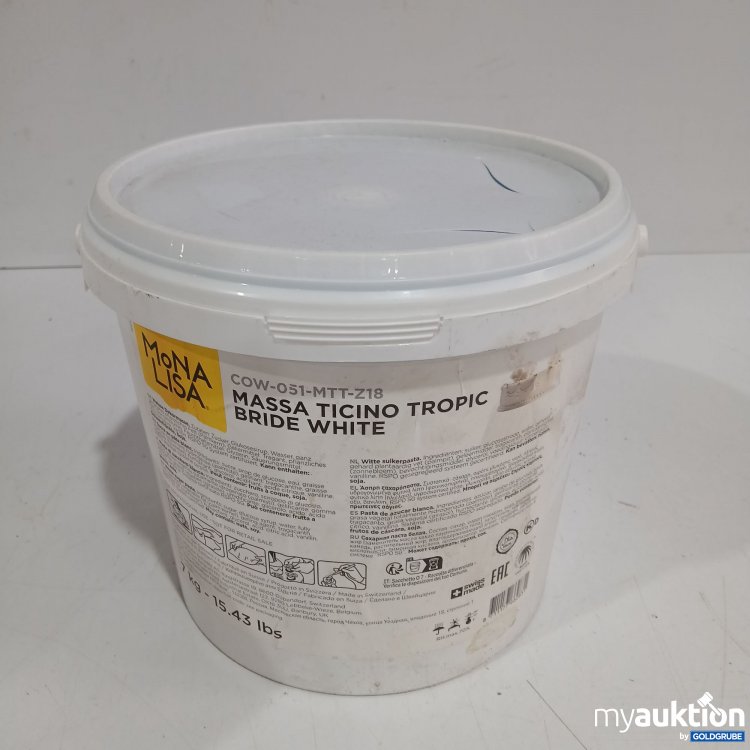 Artikel Nr. 920899: Mona Lisa Massa Ticino Tropic Bride White 7kg