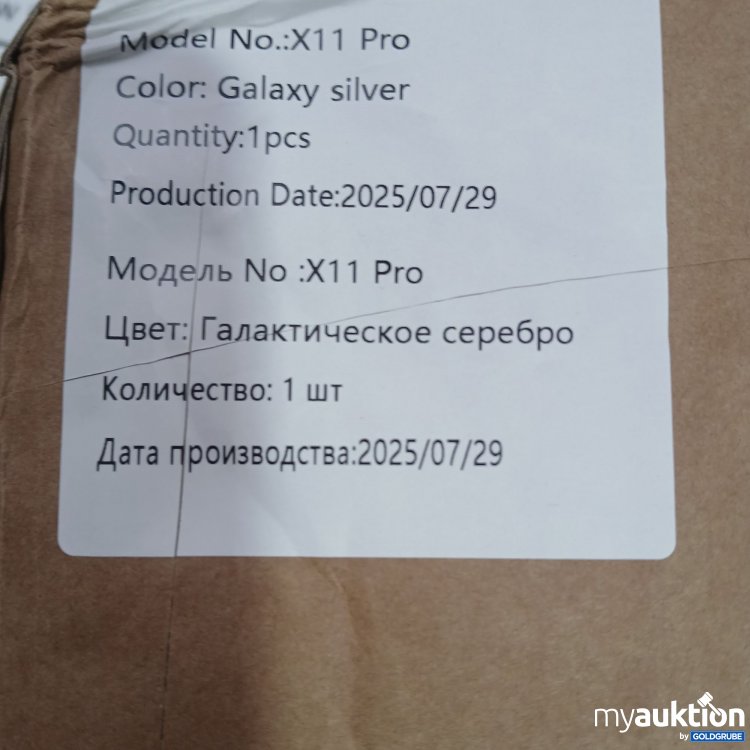 Artikel Nr. 957899: Window Cleaning Roboter Model: X11 Pro Farbe: Galaxy Silver 