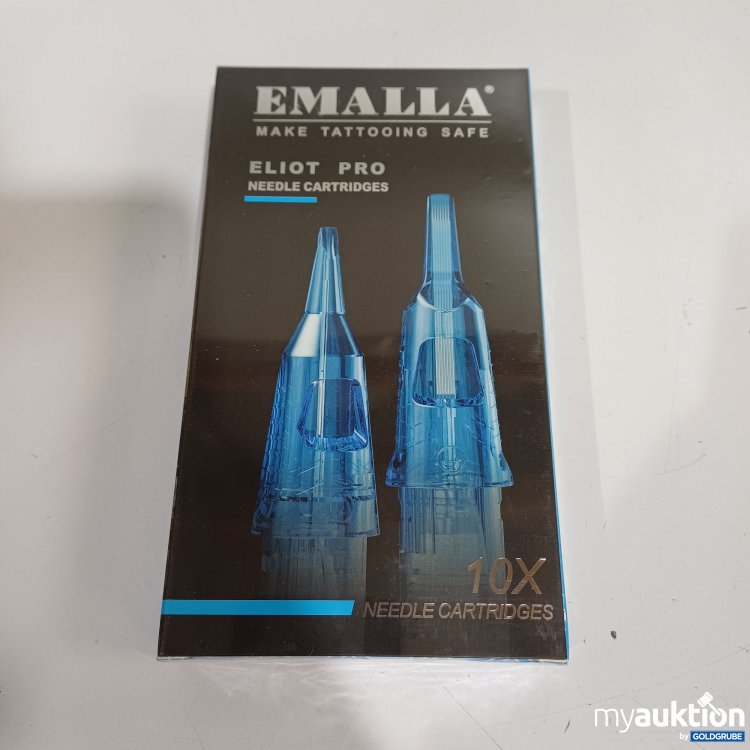 Artikel Nr. 960899: Emalla make Tattooing Safe Eliot Pro 10x needle Cartridges 0,35mm Diameter Taper:3,5mm 