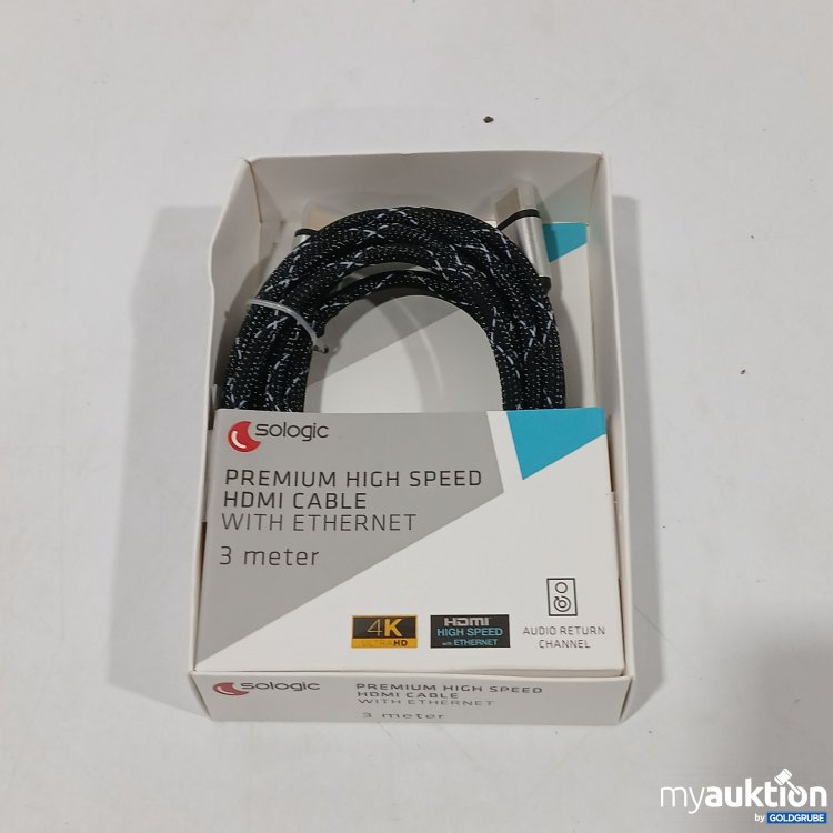 Artikel Nr. 961899: Sologic Premium HDMI Kabel 3 Meter