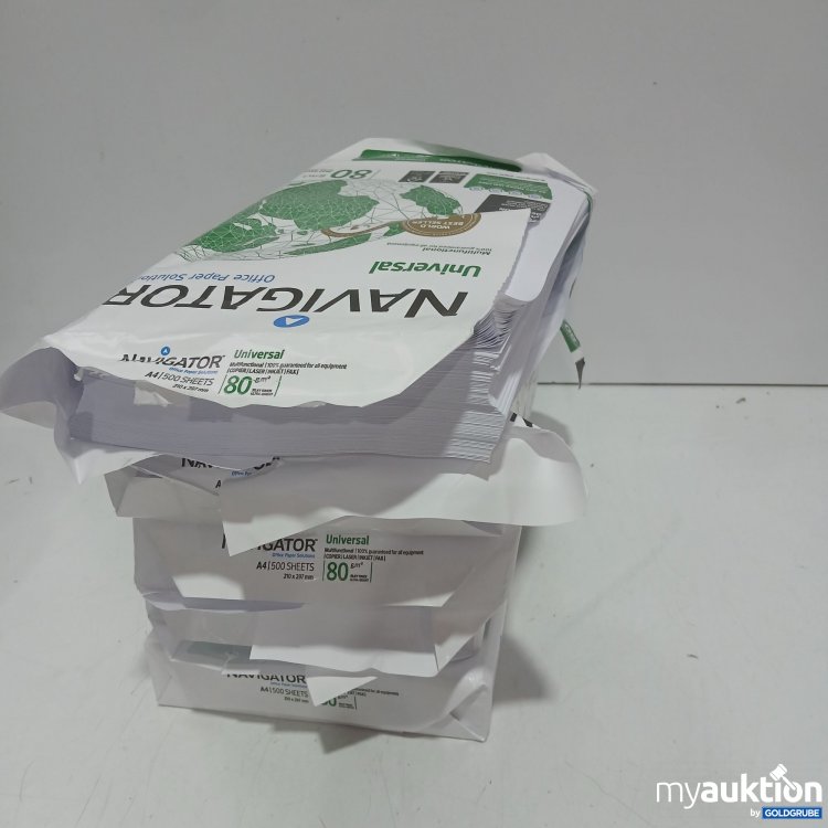 Artikel Nr. 985899: Navigator Universal Druckerpapier 80g A4 5x500 Blatt 