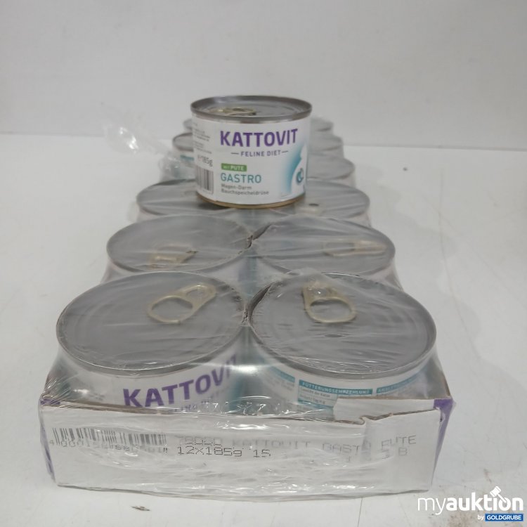Artikel Nr. 991899: Kattovit Feline Diet Gastro Pute 12×185g 