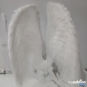 Auktion Engelsflügel zum Umschnallen weiß Größe ca. 100 cm