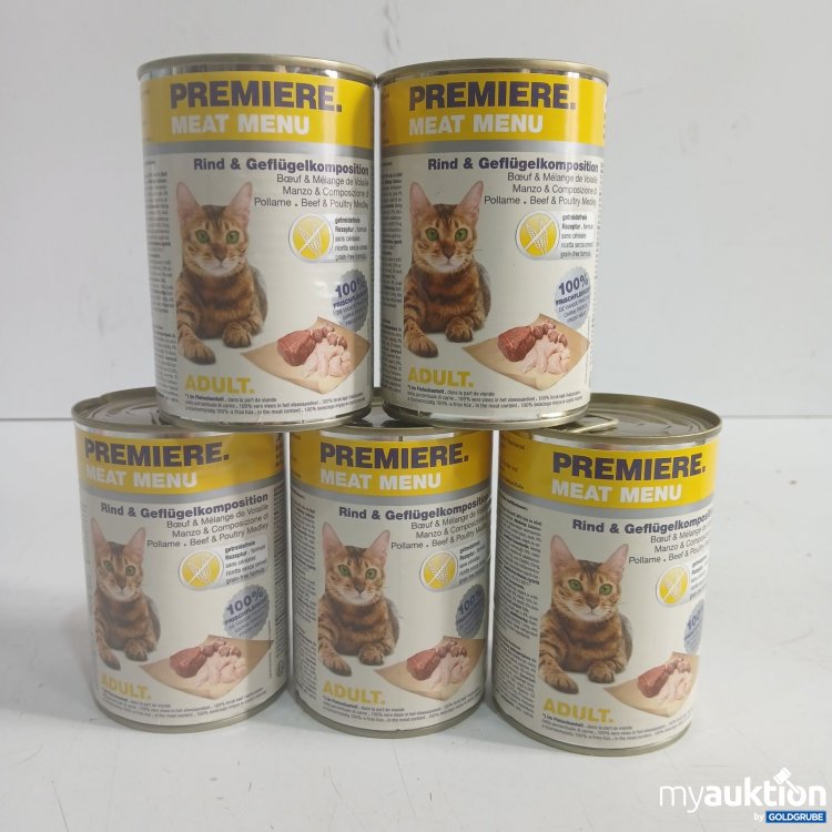 Artikel Nr. 464900: Premiere Meat Menu Katzenfutter Rind & Geflügelkomposition Adult