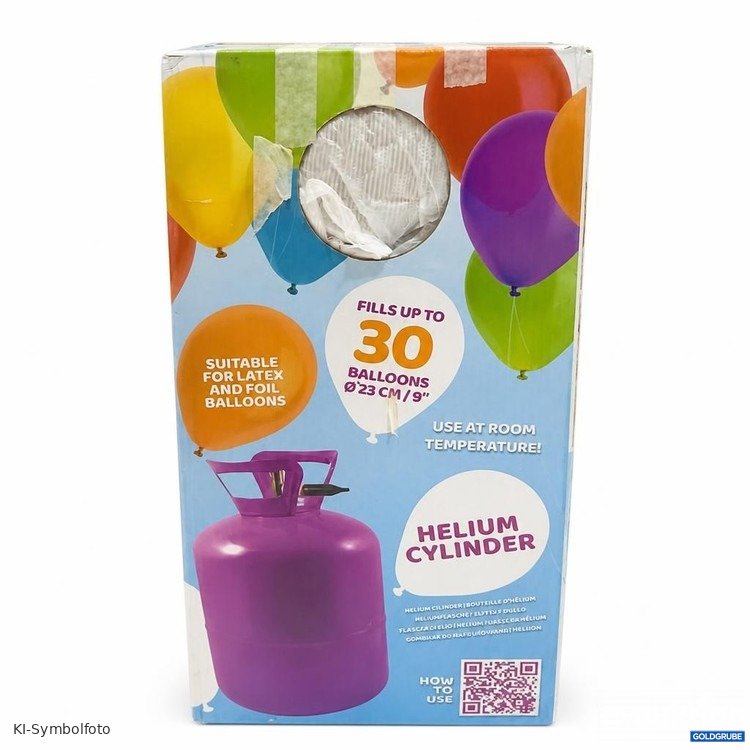 Artikel Nr. 465900 Artikel Nr. 465900: Helium Zylinder für bis zu 30 Luftballons 23 cm