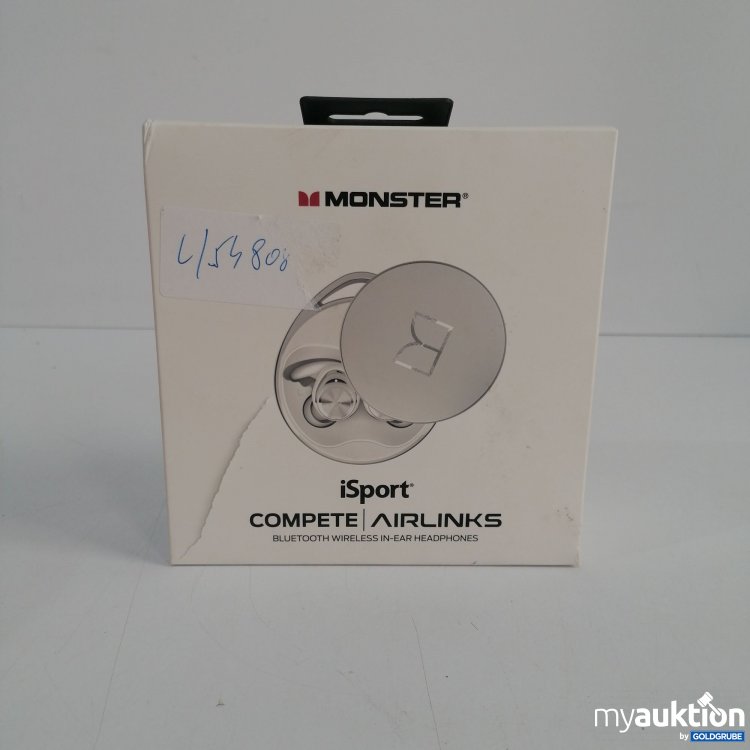 Artikel Nr. 835900: Monster i Sport Compete Airlinks Bluetooth InEar Headphones 