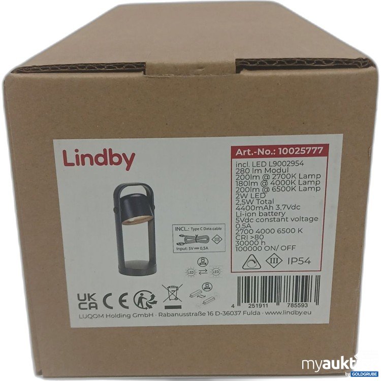 Artikel Nr. 882900: Lindby LED Lamp 10025777