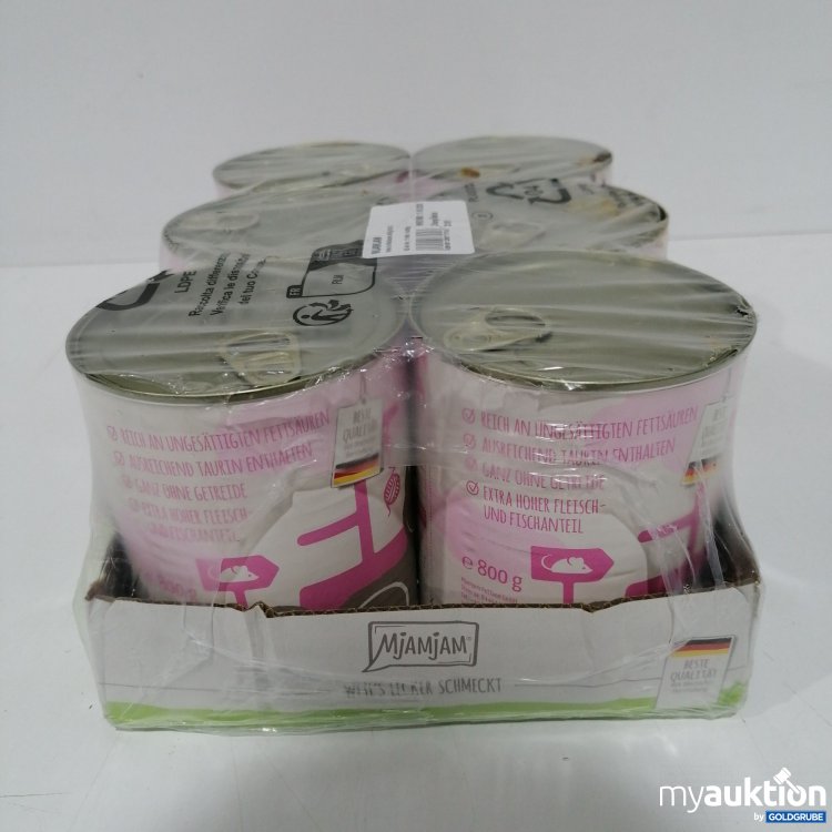 Artikel Nr. 886900 Artikel Nr. 886900: Mjamjam Katze Huhn & Wildlachs 6x800g