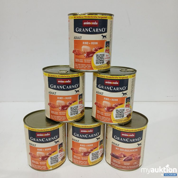 Artikel Nr. 889900 Artikel Nr. 889900: Animonda GranCarno Adult Rind+Huhn 800g