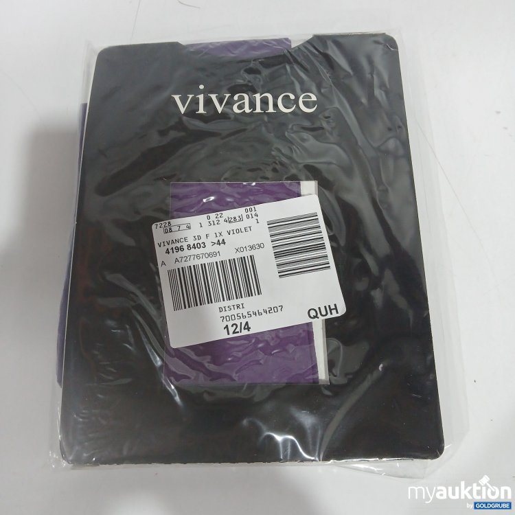 Artikel Nr. 905900: Vivance Blickdichte Strumpfhose 80DEN violet
