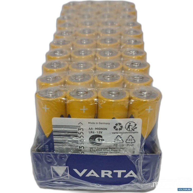 Artikel Nr. 953900 Artikel Nr. 953900: Varta Industrial Pro AA 40 Pack
