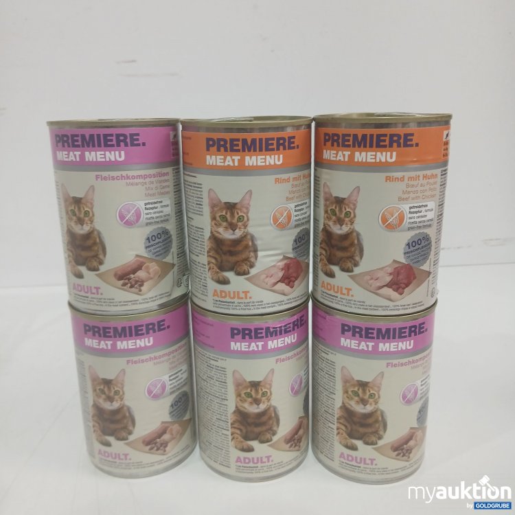Artikel Nr. 984900: Premiere Katzenfutter div. Sorten 400g 6Stk