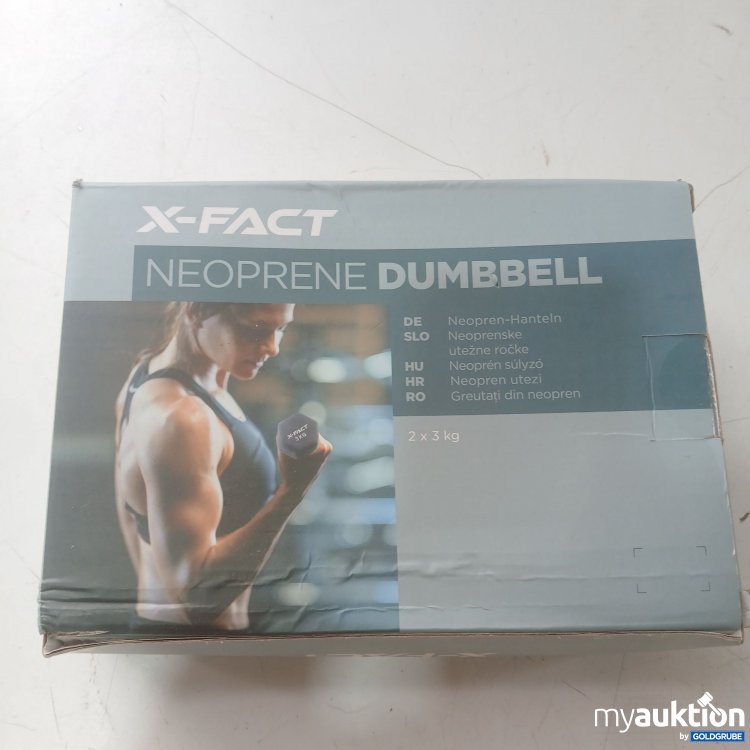 Artikel Nr. 995900 Artikel Nr. 995900: X-Fact Neoprene-Hanteln je 3kg 2Stk