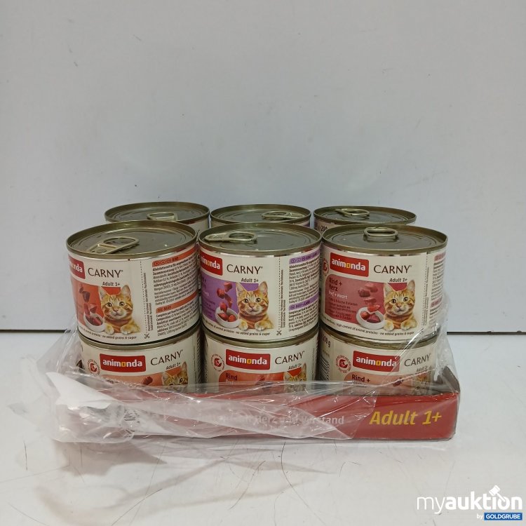 Artikel Nr. 470901: animonda 12x200g diverse CARNY Adult 1+ Katzenfutter Sorten