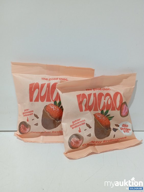 Artikel Nr. 471901 Artikel Nr. 471901: Nucao Crunchy Erdbeeren Schokolade 2 x 50g