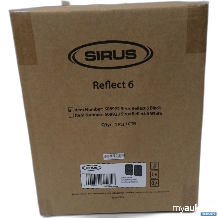 Artikel Nr. 881901: Sirus Reflect 6 Installation Speaker Art:508922