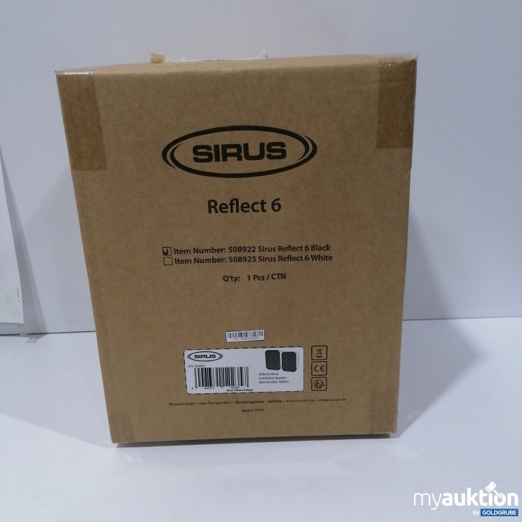 Artikel Nr. 881901: Sirus Reflect 6 Installation Speaker Art:508922