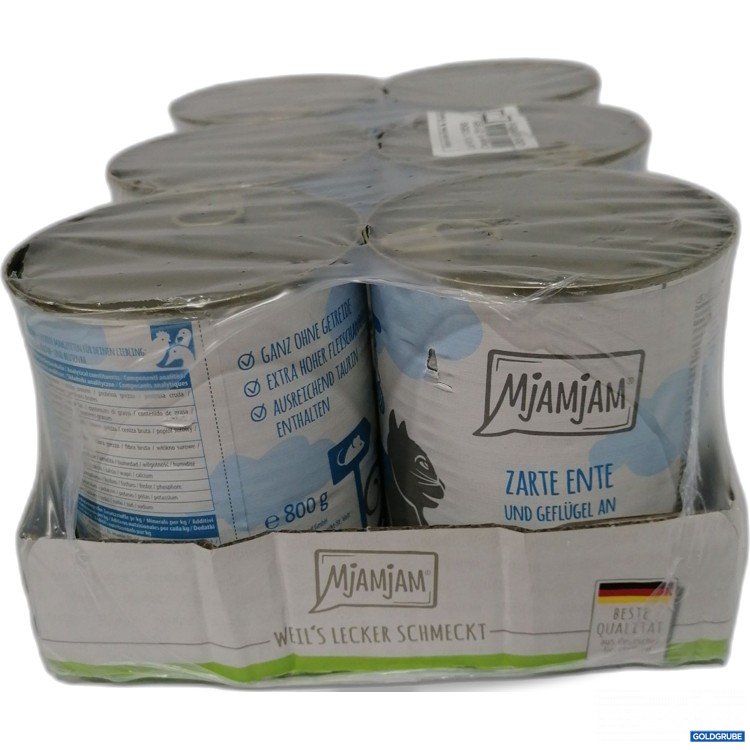 Artikel Nr. 886901: Mjammjam Katze Ente & Geflügel 6x800g 