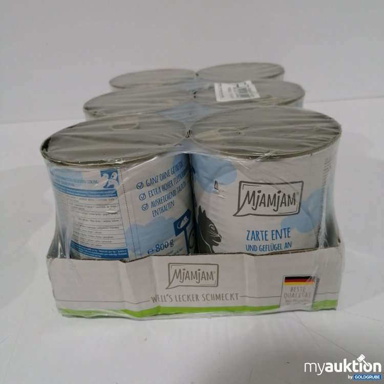 Artikel Nr. 886901: Mjammjam Katze Ente & Geflügel 6x800g 