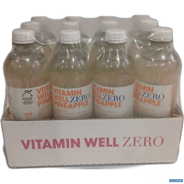 Artikel Nr. 920901: Vitamin Well Zero Pineapple 12x500ml